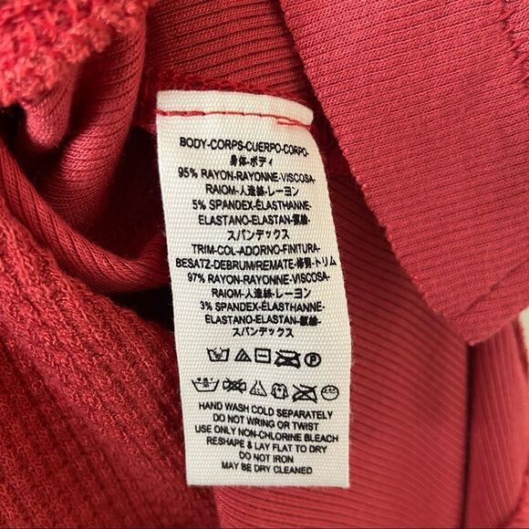 NWOT-FREE People “Malibu” High Low Thermal - Picture 12 of 13